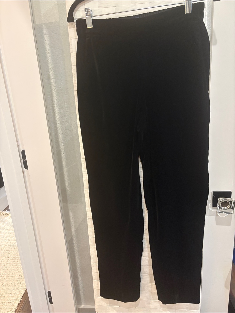 J Crew Women’s Jamie Velvet Pull-On Pants
